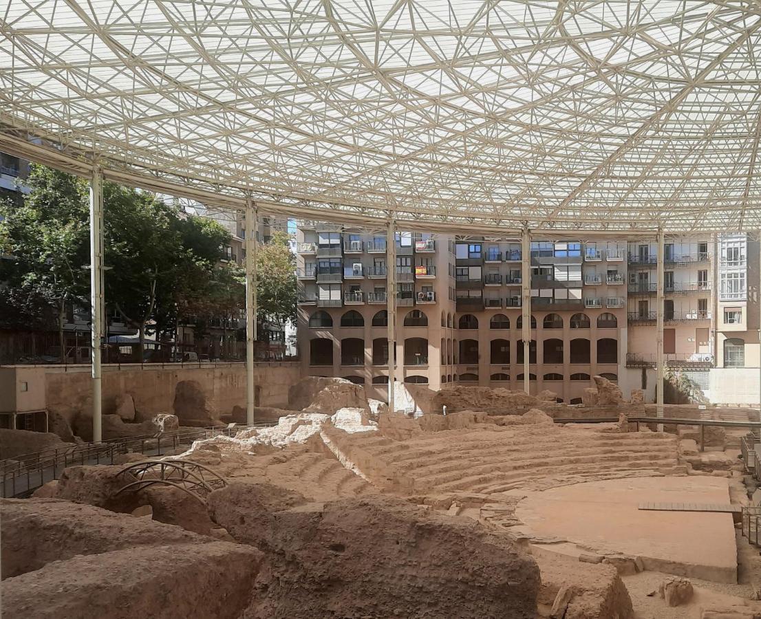 Mirador Del Teatro Romano 사라고사 외부 사진